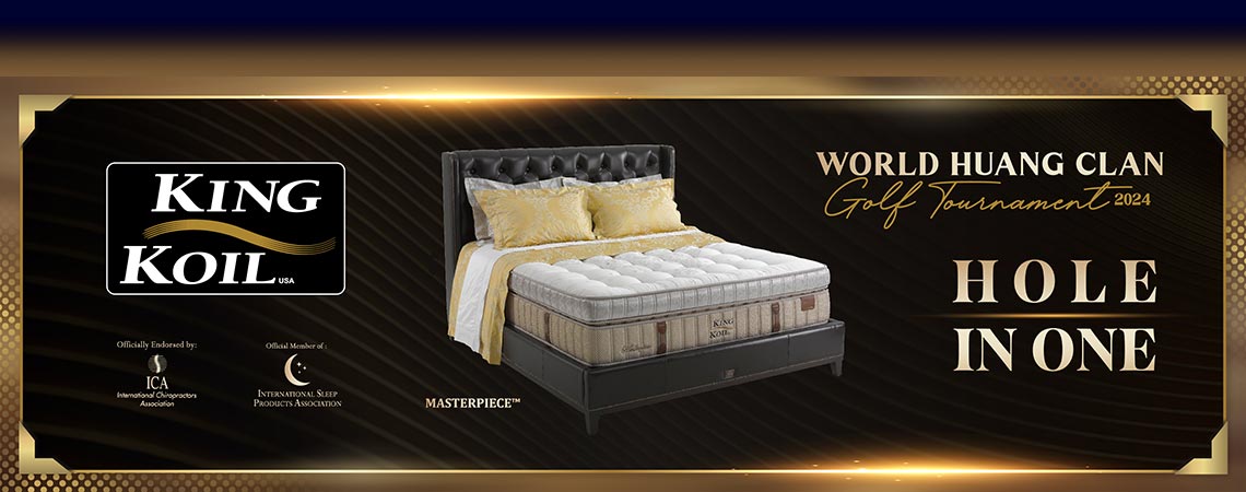 Elevating Golf Tournaments with Luxurious Comfort and Unmatched Support - 8th World Huang Clan Golf Tournament